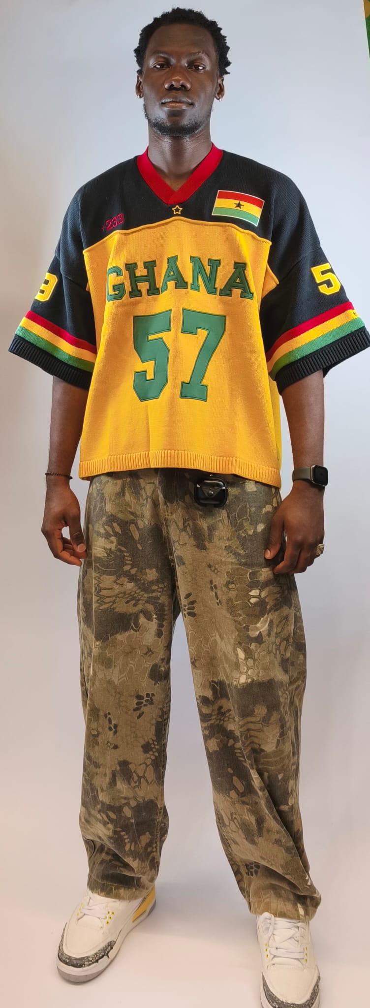 GHANA HERITAGE KNIT JERSEY