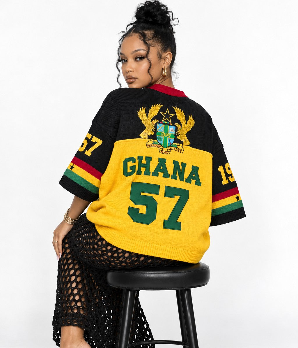 GHANA HERITAGE KNIT JERSEY
