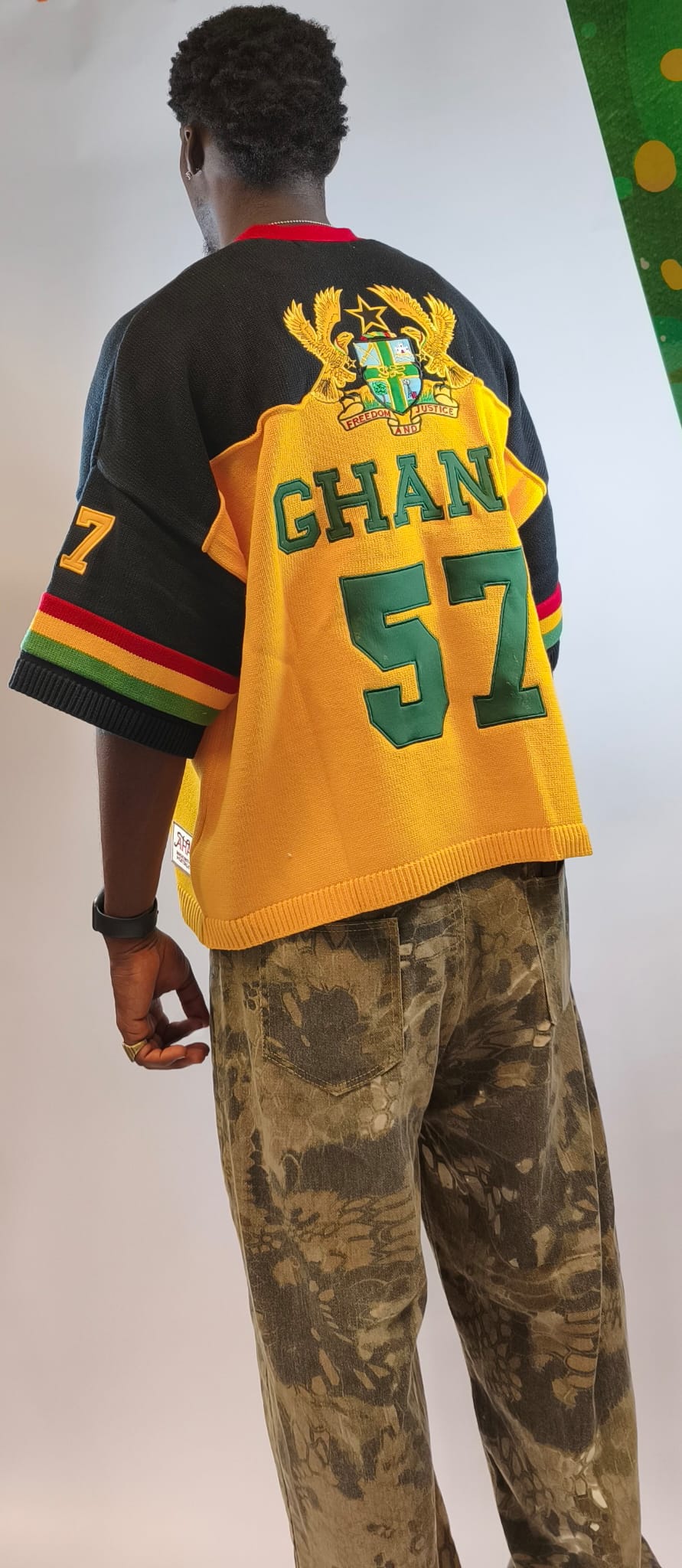 GHANA HERITAGE KNIT JERSEY