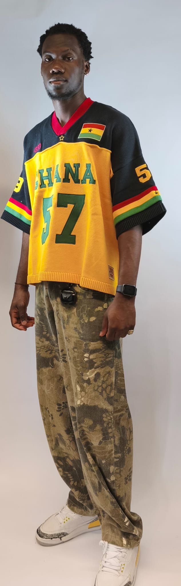 GHANA HERITAGE KNIT JERSEY