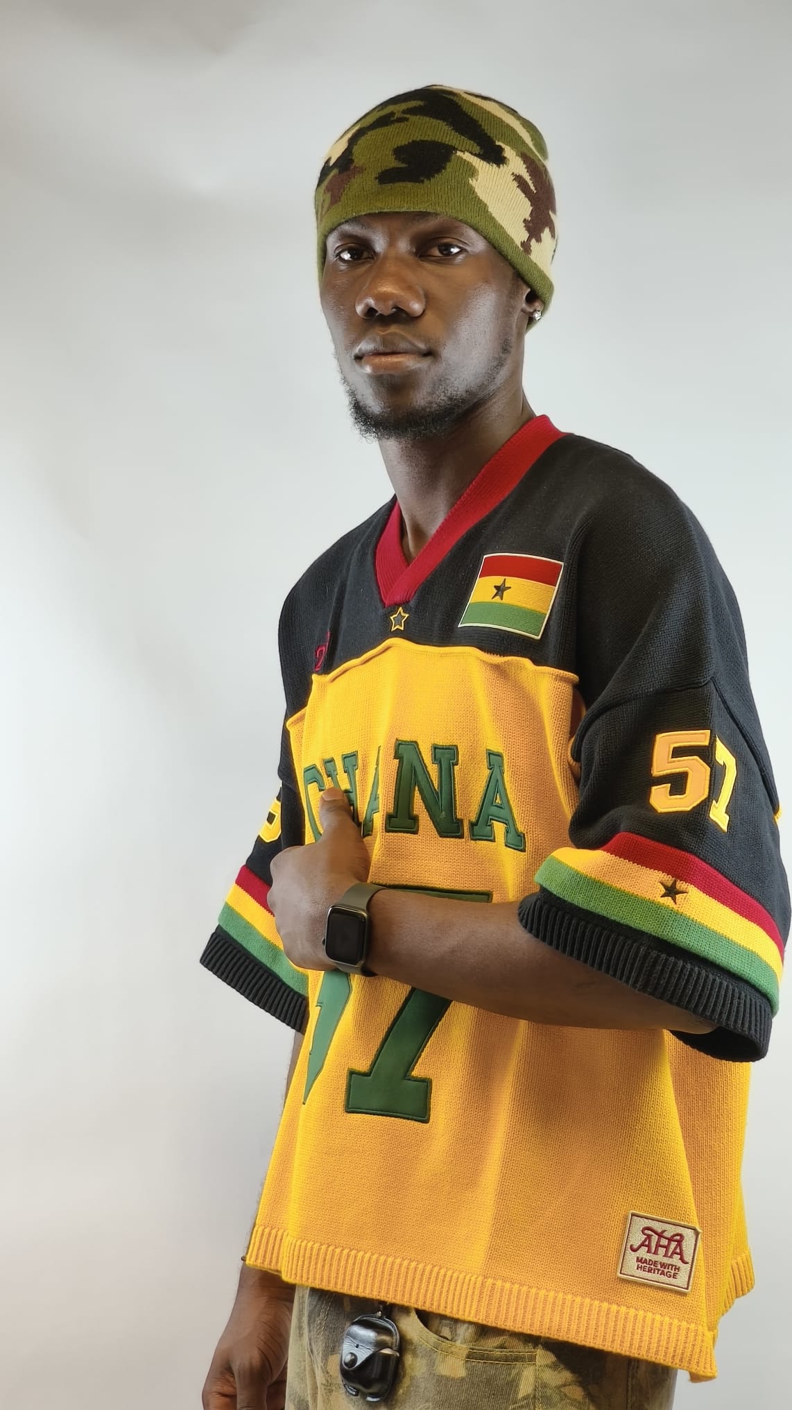 GHANA HERITAGE KNIT JERSEY